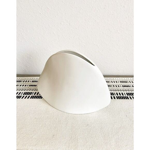 Rare Modernist Ikebana Vase/Vessel by Kyohdoh Japan Yokkaichi Mid-Century - Picture 4 of 7